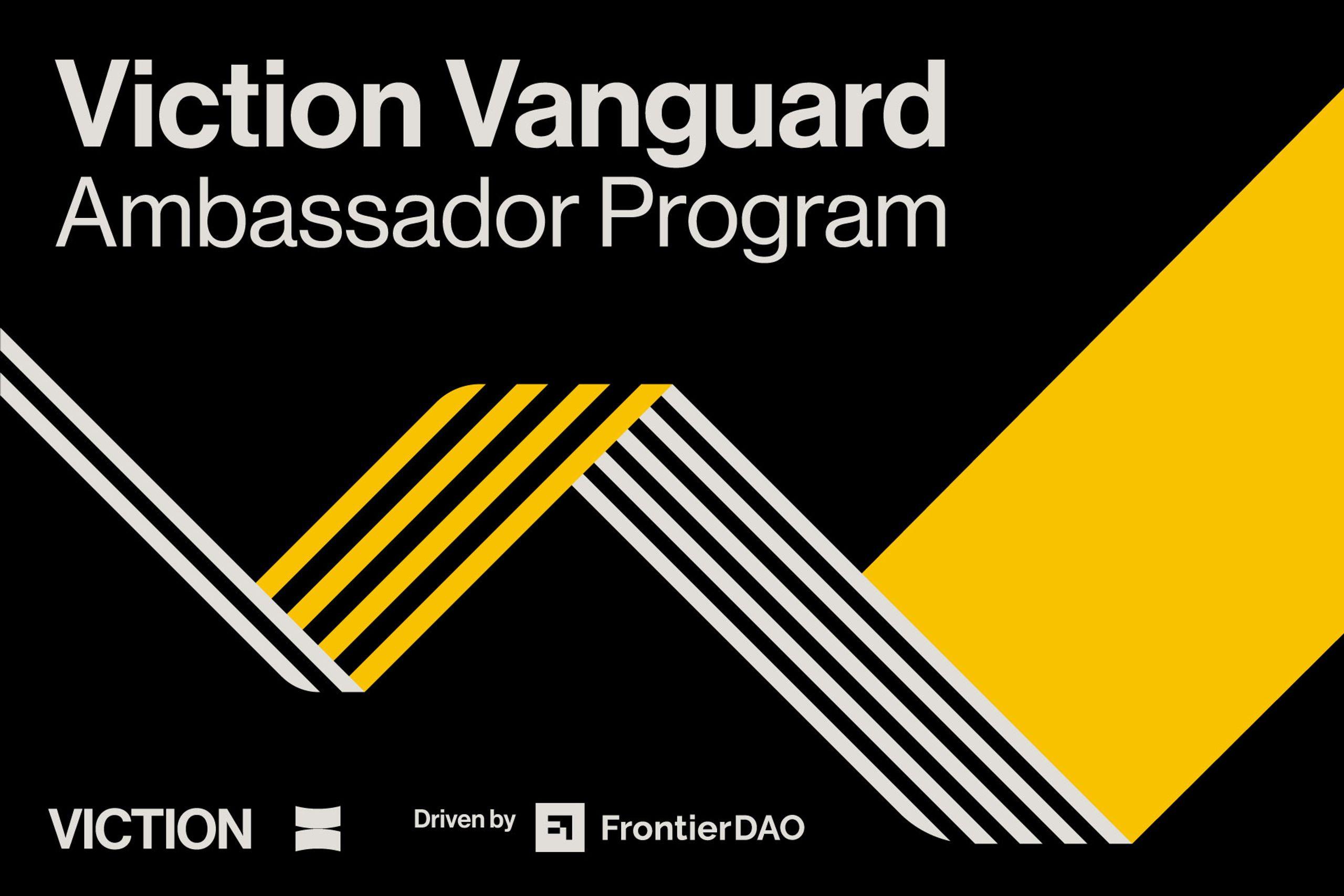 Explore Opportunities with Viction Vanguard Ambassador Program, Officially Operated by FrontierDAO